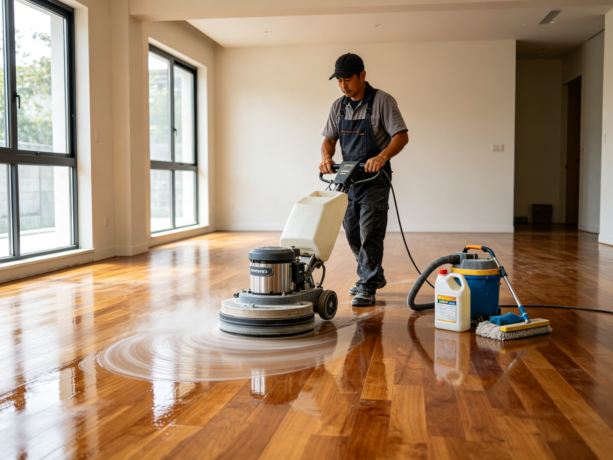 Flooring maintenance service